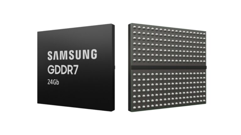 Samsung Sets New Benchmark with 24GB GDDR7 DRAM for AI Computing