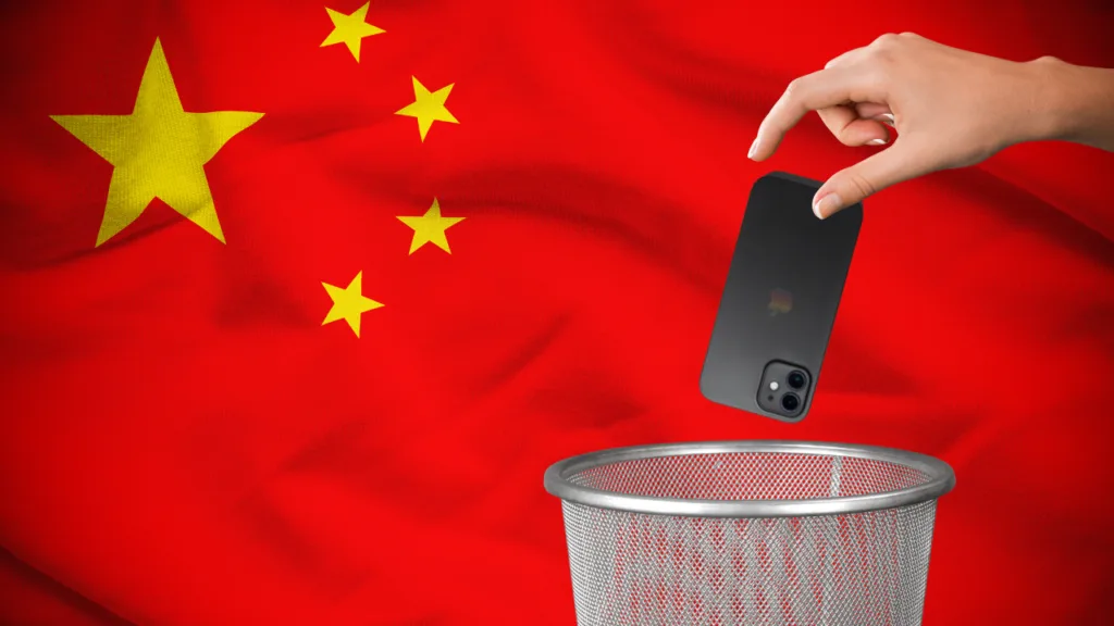 China Ditching Iphone