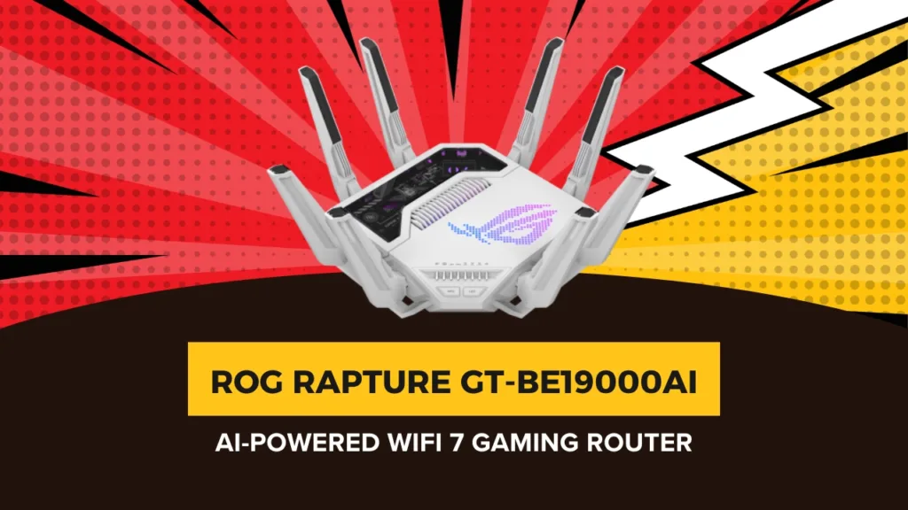 AI-Powered WiFi 7 Gaming Router