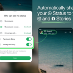 WhatsApp Introduces Cross-Platform Status Sharing with Instagram and Facebook