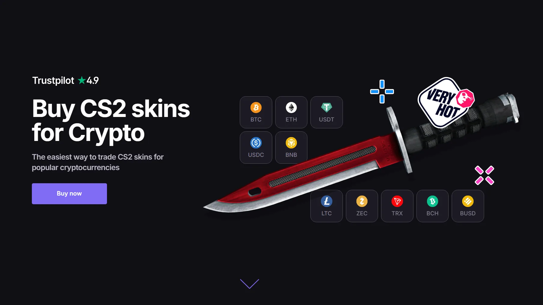 Websites to Buy CS2 Skins with Cryptocurrency