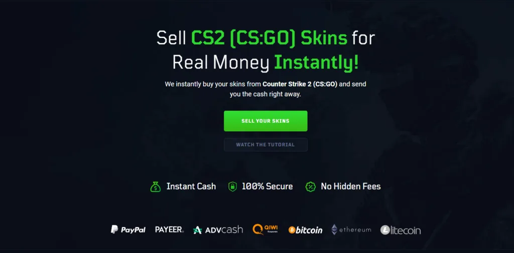 Websites to Buy CS2 Skins with Cryptocurrency