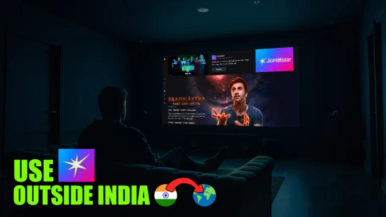 how to use JioHotstar out of india