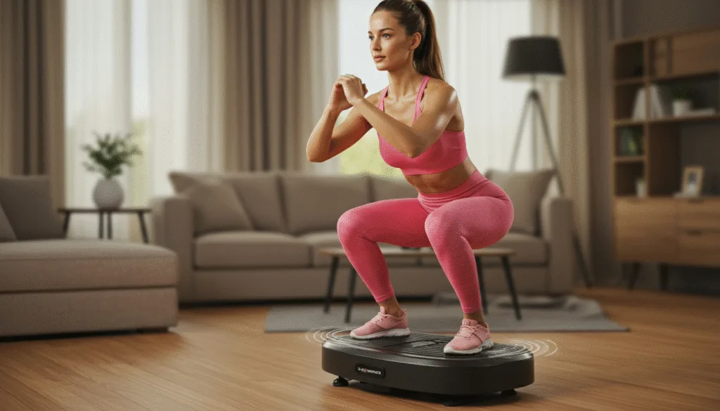 Vibration Plate Exercise Machine