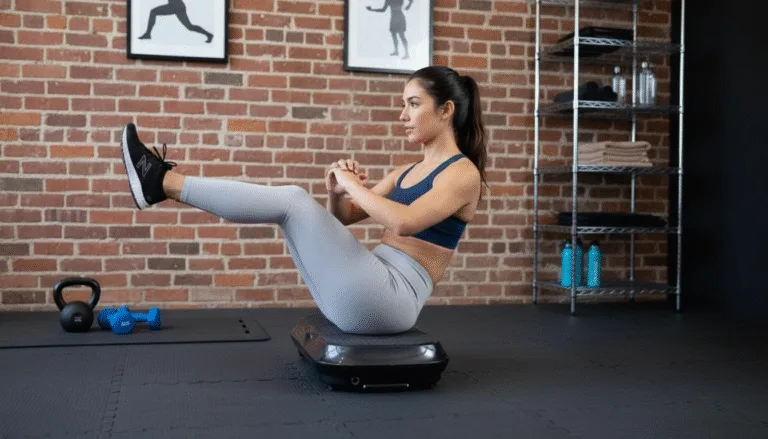 Vibration Plate Exercise Machine
