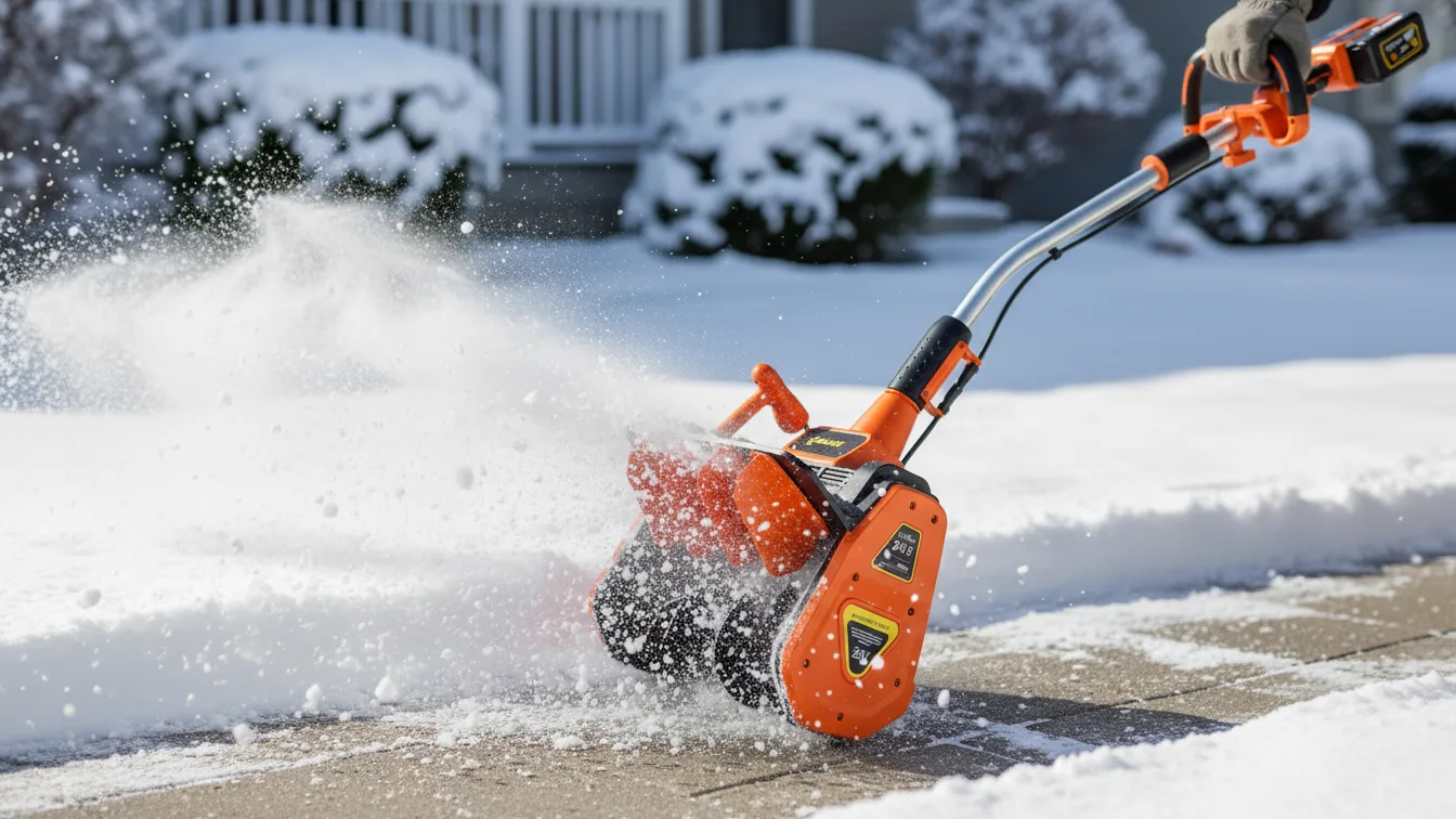 Cordless Snow Shovel