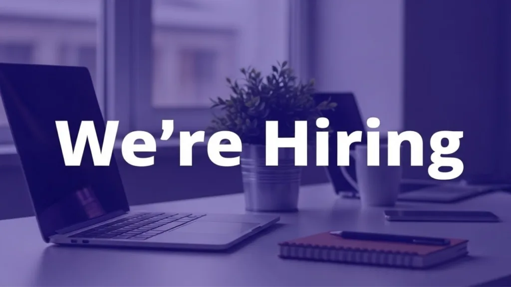 We're Hiring