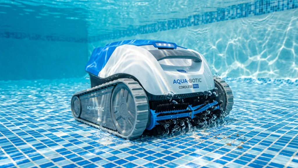 automatic robotic pool cleaner